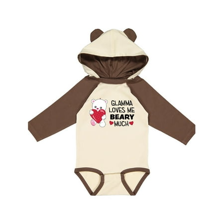 Inktastic Glamma Loves Me Beary Much- cute bear Gift Baby Boy or Baby Girl Long Sleeve Bodysuit
Inktastic Glamma Loves Me Beary Much- cute bear Gift Baby Boy or Baby Girl Long Sleeve Bodysuit