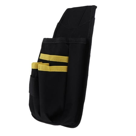 Black Electrician Waist Tools Bag Multi Pockets Waist Belt Tools Pouch - Black 1