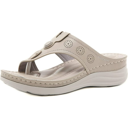 Ethnic Women s Summer Beaded Sandals Beach Wedge Sandals Casual Comfortable Mid High Wedge Beach Sandals
Ethnic Women s Summer Beaded Sandals Beach Wedge Sandals Casual Comfortable Mid High Wedge Beach Sandals