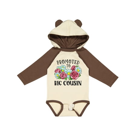 Inktastic Promoted to Big Cousin with Flowers Gift Baby Boy or Baby Girl Long Sleeve Bodysuit
Inktastic Promoted to Big Cousin with Flowers Gift Baby Boy or Baby Girl Long Sleeve Bodysuit