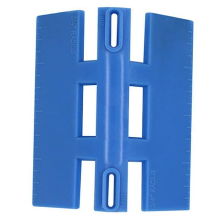 Younar Corner Marking Tool - Blue Bullnose Crown Molding Corners - Profile Gauge Tools Precisely Copy Irregular Shapes for Drywall 3.94-In
Younar Corner Marking Tool - Blue Bullnose Crown Molding Corners - Profile Gauge Tools Precisely Copy Irregular Shapes for Drywall 3.94-In