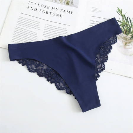 MRULIC lingerie for women Women s Stretch Bikini Panty Lace Trim 5 Colors Comfy Underwear Navy Blue + M
MRULIC lingerie for women Women s Stretch Bikini Panty Lace Trim 5 Colors Comfy Underwear Navy Blue + M