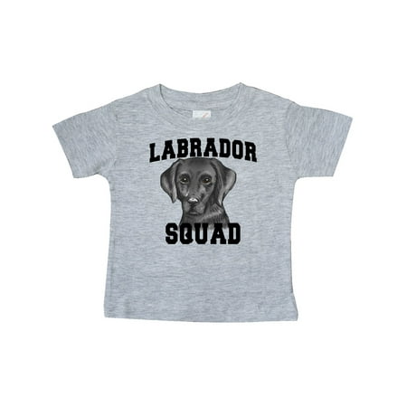 Inktastic Dog Labrador Squad Gift Baby Boy or Baby Girl T-Shirt