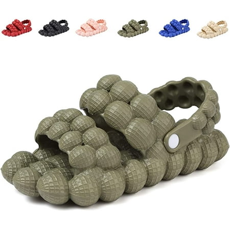 OSLEI Bubble Slides for Women and Men Adjustable Cushioned Funny Bubble Massage Cloud Slippers
OSLEI Bubble Slides for Women and Men Adjustable Cushioned Funny Bubble Massage Cloud Slippers