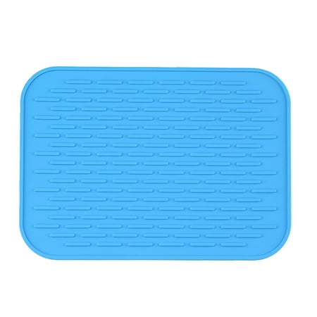 Heat Resistant Mat Silicone Table Mat Non-slip Heat Insulation Hot Pad Coaster Cushion Placemat Pot Holder Dish Drying Mat (Blue)
Heat Resistant Mat Silicone Table Mat Non-slip Heat Insulation Hot Pad Coaster Cushion Placemat Pot Holder Dish Drying Mat (Blue)