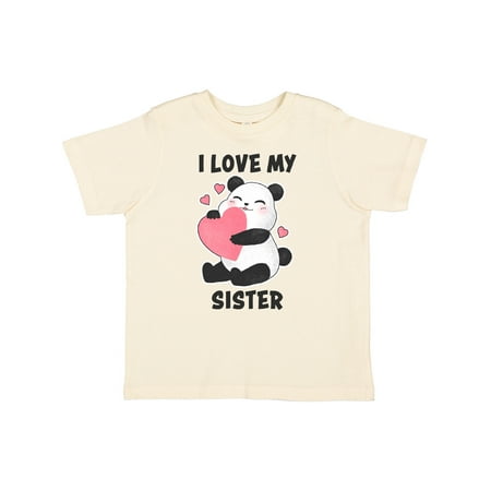 Inktastic I Love My Sister with Panda Illustration Gift Toddler Boy or Toddler Girl T-Shirt
Inktastic I Love My Sister with Panda Illustration Gift Toddler Boy or Toddler Girl T-Shirt