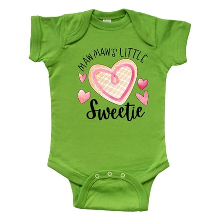 Inktastic Mawmaw s Little Sweetie with Pink Heart Cookie Gift Baby Boy or Baby Girl Bodysuit
Inktastic Mawmaw s Little Sweetie with Pink Heart Cookie Gift Baby Boy or Baby Girl Bodysuit