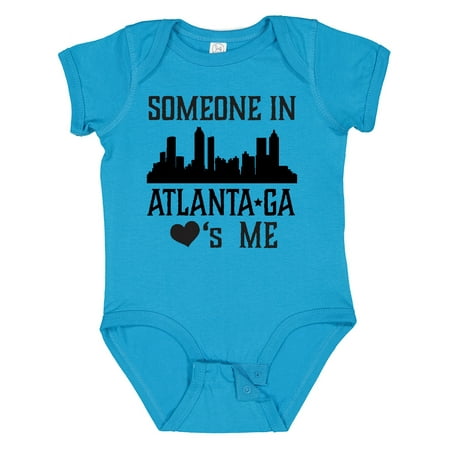 Inktastic Atlanta Georgia Someone Loves Me Skyline Gift Baby Boy or Baby Girl Bodysuit 
Inktastic Atlanta Georgia Someone Loves Me Skyline Gift Baby Boy or Baby Girl Bodysuit
