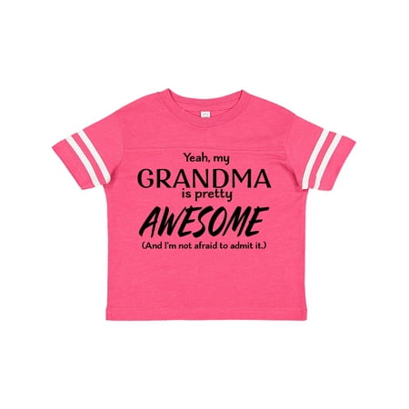 Inktastic Yeah My Grandma is Pretty Awesome Gift Toddler Boy or Toddler Girl T-Shirt
Inktastic Yeah My Grandma is Pretty Awesome Gift Toddler Boy or Toddler Girl T-Shirt