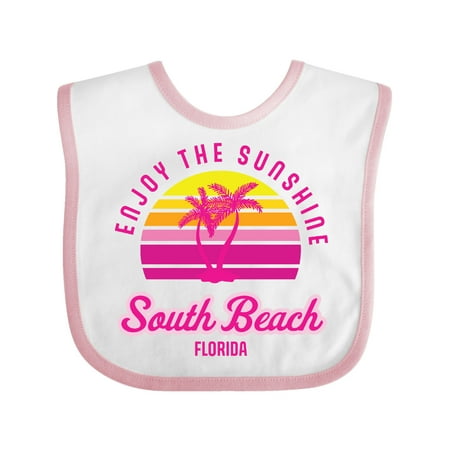 Inktastic Summer Enjoy the Sunshine South Beach Florida in Pink Gift Baby Boy or Baby Girl Bib
Inktastic Summer Enjoy the Sunshine South Beach Florida in Pink Gift Baby Boy or Baby Girl Bib