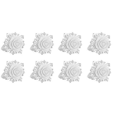 FRCOLOR Napkin Rings Serviette Rings Metal Delicate Party Flower Bands Valentine Table Buckles Wedding Holder Buckle Rose Alloy
FRCOLOR Napkin Rings Serviette Rings Metal Delicate Party Flower Bands Valentine Table Buckles Wedding Holder Buckle Rose Alloy