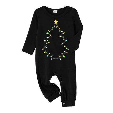 TSEXIEFOOFU Matching Christmas Pajamas for Family Long Sleeve Tree Print Tops + Plaid Pants Set
TSEXIEFOOFU Matching Christmas Pajamas for Family Long Sleeve Tree Print Tops + Plaid Pants Set