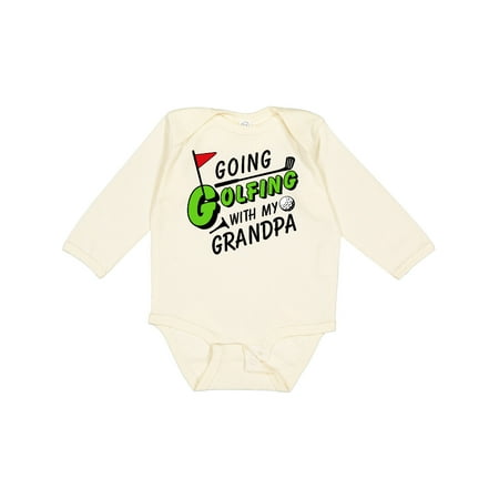 Inktastic Going Golfing with My Grandpa- Kids Golf Gift Baby Boy or Baby Girl Long Sleeve Bodysuit
Inktastic Going Golfing with My Grandpa- Kids Golf Gift Baby Boy or Baby Girl Long Sleeve Bodysuit