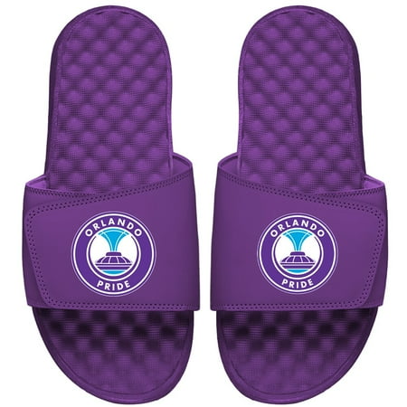 Men s ISlide Purple Orlando Pride Primary Logo Slide Sandals