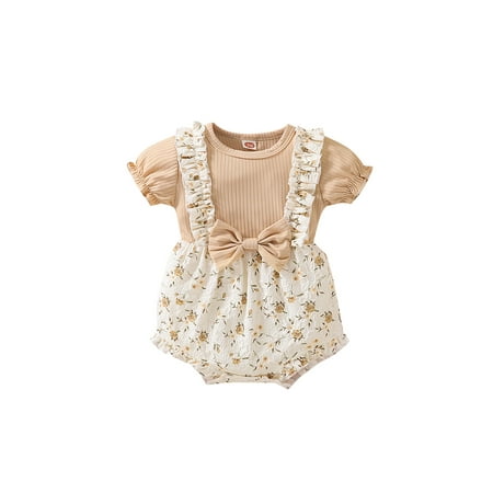 Calsunbaby Infant Baby Girls 2Pcs Sets Short Sleeve Floral Patchwork Romper Bowknot Headband
Calsunbaby Infant Baby Girls 2Pcs Sets Short Sleeve Floral Patchwork Romper Bowknot Headband