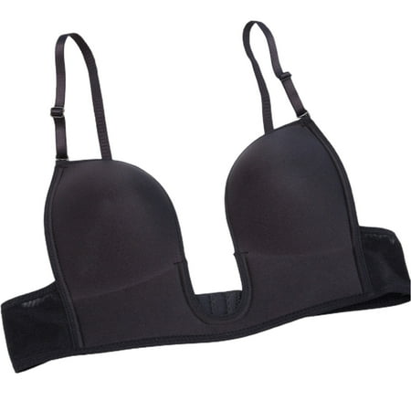Fusipu Deep U-Neck Adjustable Straps Wire Free Lady Bra Seamless Backless Prom Underwear for Inside Wear
Fusipu Deep U-Neck Adjustable Straps Wire Free Lady Bra Seamless Backless Prom Underwear for Inside Wear
