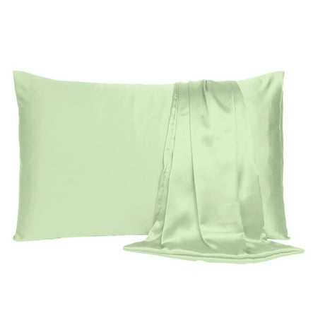 Oussum Satin Pillow Cases 2 Pack Soft King Queen Bed Pillowcases Cover Set of 2 Bedding Decor Online