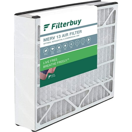 Filterbuy 20x20x5 MERV 13 Pleated HVAC AC Furnace Air Filters for Trion Air Bear (1-Pack)
Filterbuy 20x20x5 MERV 13 Pleated HVAC AC Furnace Air Filters for Trion Air Bear (1-Pack)