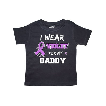 Inktastic I Wear Violet For My Daddy in White Gift Toddler Boy or Toddler Girl T-Shirt
Inktastic I Wear Violet For My Daddy in White Gift Toddler Boy or Toddler Girl T-Shirt