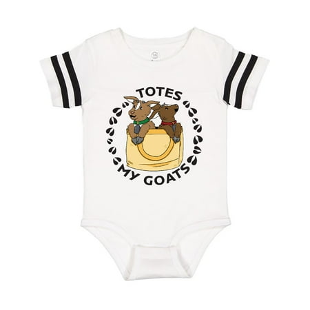 Inktastic Cute Goats Totes My Goats Gift Baby Boy or Baby Girl Bodysuit