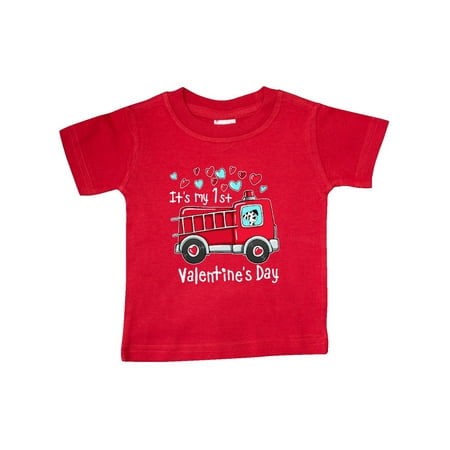 Inktastic It s My 1st Valentine s Day Fire Truck with Cute Dalmatian Gift Baby Boy or Baby Girl T-Shirt
Inktastic It s My 1st Valentine s Day Fire Truck with Cute Dalmatian Gift Baby Boy or Baby Girl T-Shirt