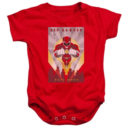 Power Rangers - Red Deco - Infant Snapsuit - 6 Month