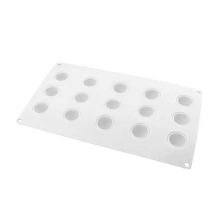 15 Cavity 3D Mini Ball Silicone Mold Mousse Cake Biscuit Mould DIY Jelly Chocolate Bakeware
15 Cavity 3D Mini Ball Silicone Mold Mousse Cake Biscuit Mould DIY Jelly Chocolate Bakeware