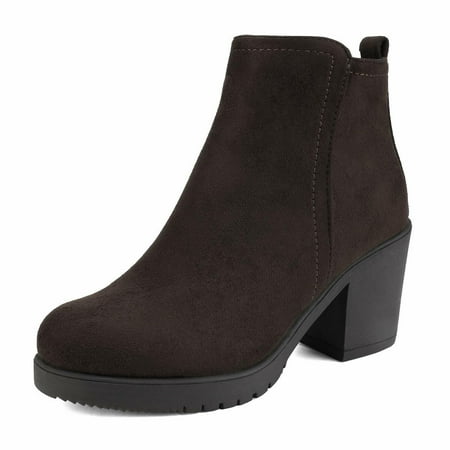 Womens Low Chunky Heel Round Toe Side Zipper Ankle Boots Winter Shoes Size 5-11
Womens Low Chunky Heel Round Toe Side Zipper Ankle Boots Winter Shoes Size 5-11