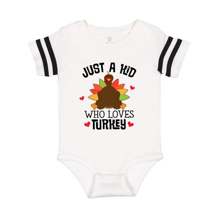 Inktastic Thanksgiving Funny Kids Turkey Gift Baby Boy or Baby Girl Bodysuit 
Inktastic Thanksgiving Funny Kids Turkey Gift Baby Boy or Baby Girl Bodysuit