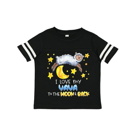 Inktastic I Love My Yaya to the Moon and Back Cute Sheep Gift Toddler Boy or Toddler Girl T-Shirt
Inktastic I Love My Yaya to the Moon and Back Cute Sheep Gift Toddler Boy or Toddler Girl T-Shirt