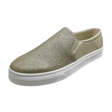 casual shoes for Women Ladies Fashion Solid Color Leather Sequin Low Top Large Size Flat Casual Shoes cloth Dress Sandals for Women Gold
casual shoes for Women Ladies Fashion Solid Color Leather Sequin Low Top Large Size Flat Casual Shoes cloth Dress Sandals for Women Gold