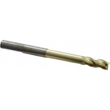 Accupro 1/2 1-1/4 LOC 1/2 Shank Diam 6 OAL 3 Flute Solid Carbide Square End Mill Single End ZrN Finish Spiral Flute 37° Helix Centercutting Right Hand Cut Right Hand Flute
Accupro 1/2 1-1/4 LOC 1/2 Shank Diam 6 OAL 3 Flute Solid Carbide Square End Mill Single End ZrN Finish Spiral Flute 37° Helix Centercutting Right Hand Cut Right Hand Flute