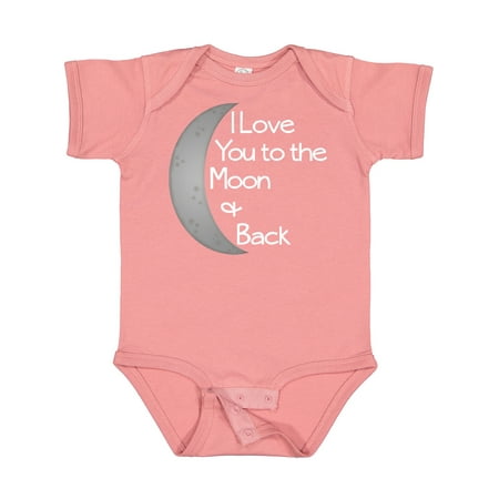 Inktastic I Love You to the Moon & Back. Gift Baby Boy or Baby Girl Bodysuit