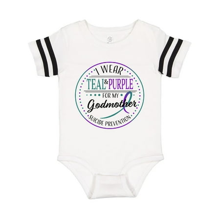 Inktastic Suicide Prevention- I Wear Teal and Purple for My Godmother Gift Baby Boy or Baby Girl Bodysuit
Inktastic Suicide Prevention- I Wear Teal and Purple for My Godmother Gift Baby Boy or Baby Girl Bodysuit
