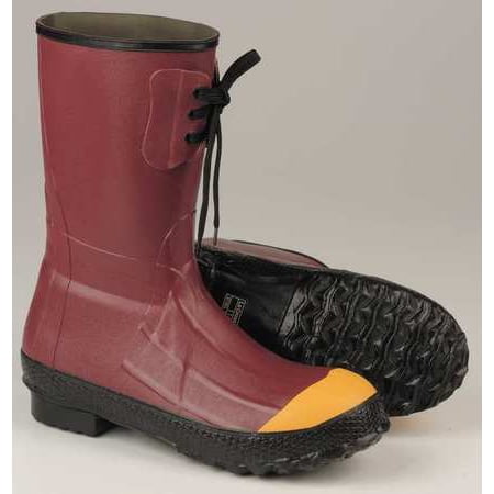 Rubber Boot Men s 12 Mid-Calf Red PR