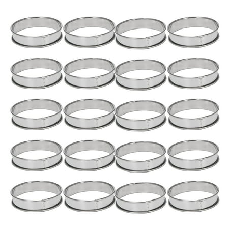 4 Inch Muffin Rings Crumpet Rings Set of 50 Stainless Steel Muffin Rings Molds Double Rolled Tart Rings Round Tart Ring
4 Inch Muffin Rings Crumpet Rings Set of 50 Stainless Steel Muffin Rings Molds Double Rolled Tart Rings Round Tart Ring