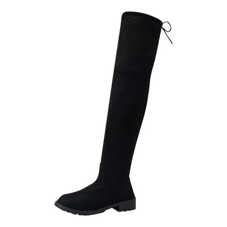 hopeusnice Suede Thigh High Boots for Women Low Heel Over The Knee High Boots Comfortable Soft Long Tall Boots Zipper Up Fashion Party Boots Black 42
hopeusnice Suede Thigh High Boots for Women Low Heel Over The Knee High Boots Comfortable Soft Long Tall Boots Zipper Up Fashion Party Boots Black 42