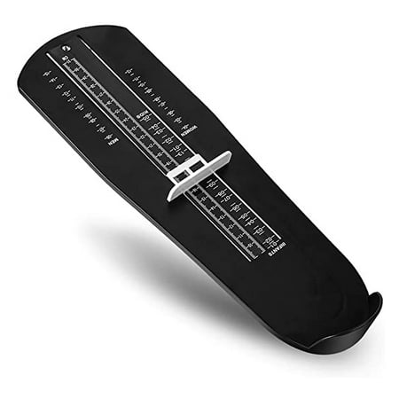 HRSR Professional Foot Measurement Device US Standard Shoe Sizer Shoe Measuring Device Ruler Sizer for Kids and Adults(Black)
HRSR Professional Foot Measurement Device US Standard Shoe Sizer Shoe Measuring Device Ruler Sizer for Kids and Adults(Black)