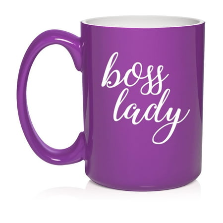 Boss Lady Ceramic Coffee Mug Tea Cup Gift for Her Women Sister Wife Girlfriend Friend Coworker Birthday Anniversary Mom Mother’s Day Graduation Retirement Housewarming (15oz Purple)
Boss Lady Ceramic Coffee Mug Tea Cup Gift for Her Women Sister Wife Girlfriend Friend Coworker Birthday Anniversary Mom Mother’s Day Graduation Retirement Housewarming (15oz Purple)