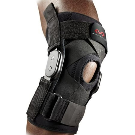 UPC 029369087750 product image for McDavid Level 3 Knee Brace w/Polycentric Hinges & Cross Straps - Black | upcitemdb.com
