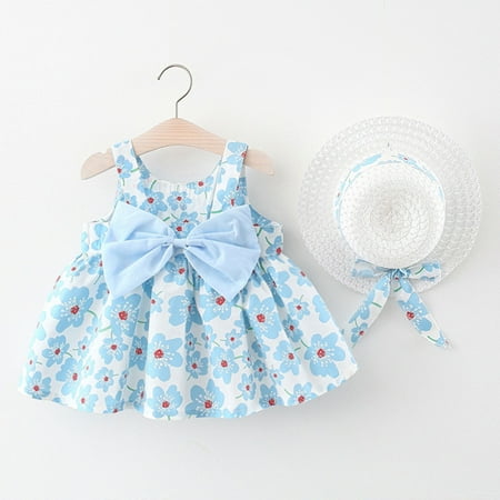 Hunpta Infant Floral Suspenders Dress Baby Princess Outfits Clothes Hat Girls Girls Dress&Skirt
Hunpta Infant Floral Suspenders Dress Baby Princess Outfits Clothes Hat Girls Girls Dress&Skirt