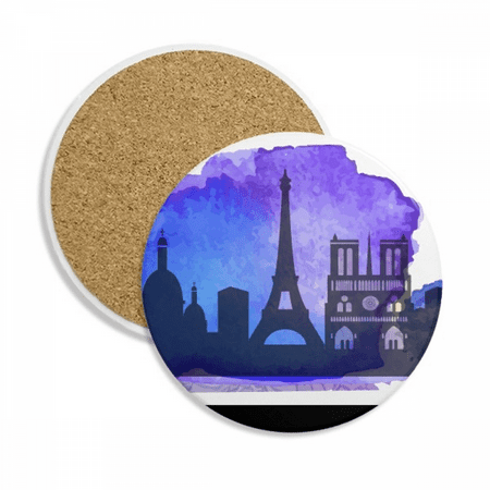 France Paris Eiffel Tower Blue Watercolor Coaster Cup Mug Tabletop Protection Absorbent Stone
France Paris Eiffel Tower Blue Watercolor Coaster Cup Mug Tabletop Protection Absorbent Stone