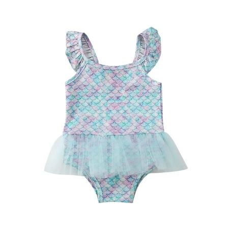 Seyurigaoka Girls Mermaid Swimwear One-piece Swimsuits Bathing Suit with Tutu Skirt
Seyurigaoka Girls Mermaid Swimwear One-piece Swimsuits Bathing Suit with Tutu Skirt
