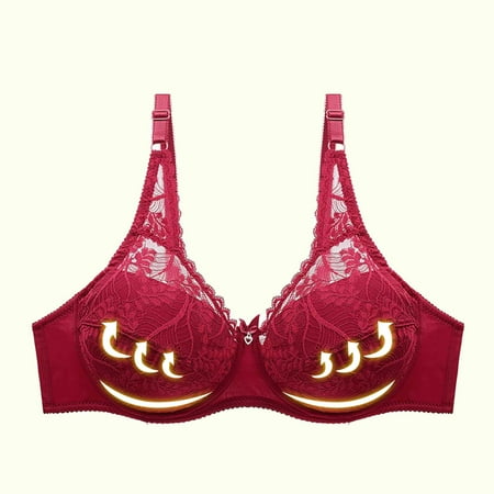 Vivianyo HD Women Bras Clearance Plus Size Ladies Traceless Comfortable No Steel Ring Vest Breathable Gathering Bra Woman Underwear Flash Picks Red
Vivianyo HD Women Bras Clearance Plus Size Ladies Traceless Comfortable No Steel Ring Vest Breathable Gathering Bra Woman Underwear Flash Picks Red