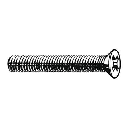 Machine Screw #4 18-8SS 3/4 L PK100