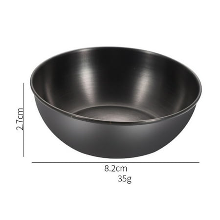 Stainless Steel Round Seasoning Bowl Sauce Plate Dipping Bowl Snack Dish Tray
Stainless Steel Round Seasoning Bowl Sauce Plate Dipping Bowl Snack Dish Tray