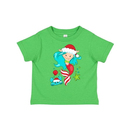 Inktastic Christmas Holiday Mermaid with Cute Crab Gift Toddler Boy or Toddler Girl T-Shirt
Inktastic Christmas Holiday Mermaid with Cute Crab Gift Toddler Boy or Toddler Girl T-Shirt