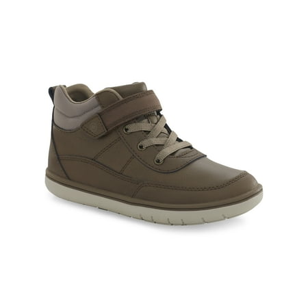 Stride Rite Braxton Kid s Leather Easy On/Off Boot Sizes 1-13.5