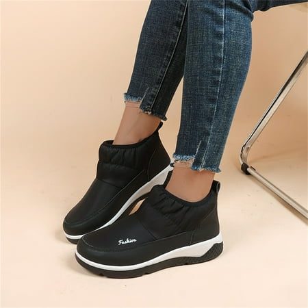 ZMHEGW Women Boots Solid Color Waterproof Cloth Outdoor Warm Low Top Comtable Snow Shoes
ZMHEGW Women Boots Solid Color Waterproof Cloth Outdoor Warm Low Top Comtable Snow Shoes