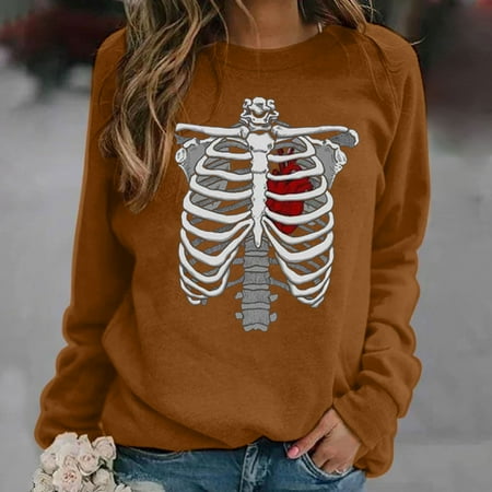 jsaierl Sweatshirt for Women Loose Fit Long Sleeve Pullover Skeleton Halloween Sweatshirt Crewneck Casual Tops for Women Comfy Tunic Halloween Top for Women
jsaierl Sweatshirt for Women Loose Fit Long Sleeve Pullover Skeleton Halloween Sweatshirt Crewneck Casual Tops for Women Comfy Tunic Halloween Top for Women